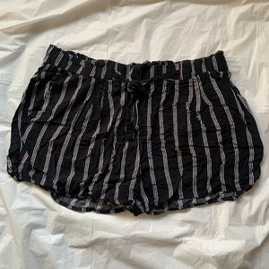 B&W Striped Shorts